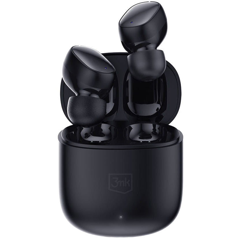 Handsfree Bluetooth 3MK FlowBuds, TWS, Čierna