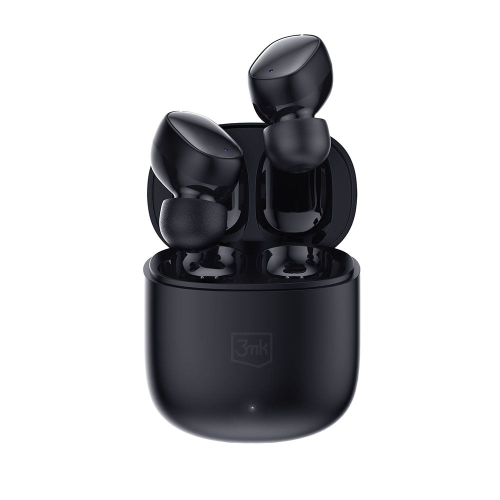Handsfree Bluetooth 3MK FlowBuds, TWS, Čierna