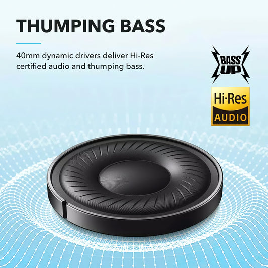 Anker Soundcore Life Q20i Bluetooth Handsfree, viacbodové, A2DP, ANC, modré A3004G31