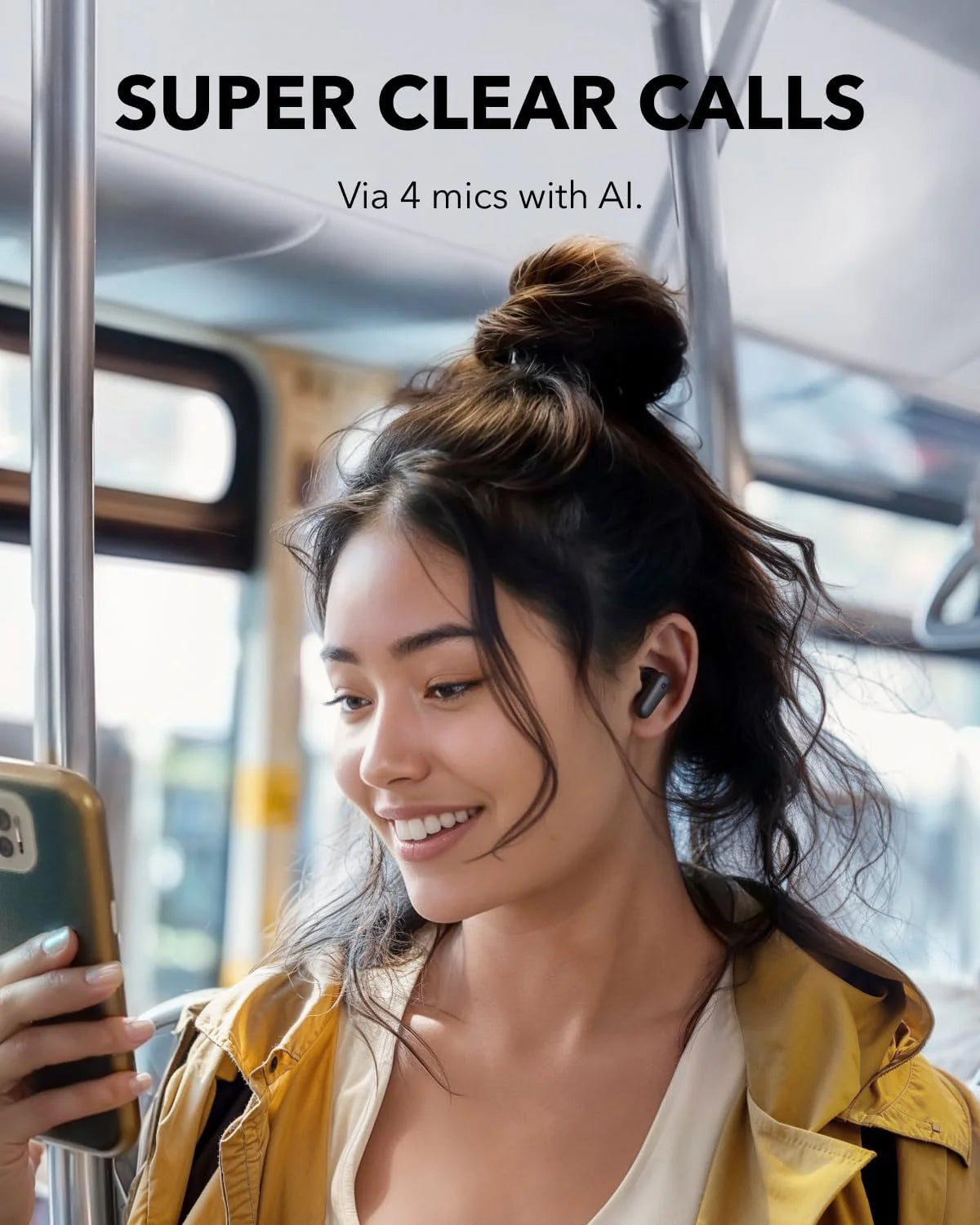Handsfree Bluetooth Anker SoundCore P30i, TWS, ANC, Čierna A3959Z11