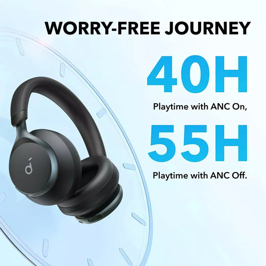 Handsfree Bluetooth Anker SoundCore Space On, MultiPoint, A2DP, ANC, Čierna A3035G11