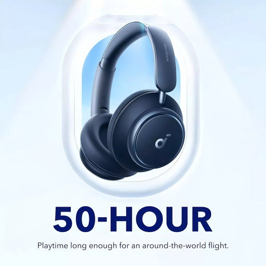 Handsfree Bluetooth Anker SoundCore Space Q45, viacbodové, A2DP, ANC, modré A3040G31