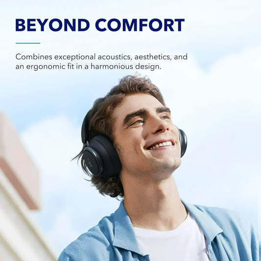 Handsfree Bluetooth Anker SoundCore Space Q45, MultiPoint, A2DP, ANC, Čierna A3040G11