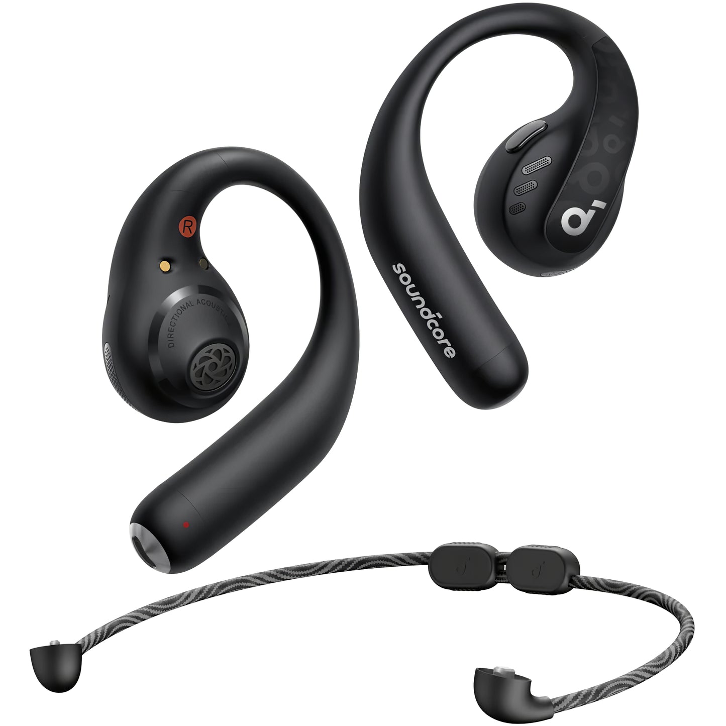 Handsfree Bluetooth Anker Soundcore AeroFit Pro, TWS, čierne A3871G11