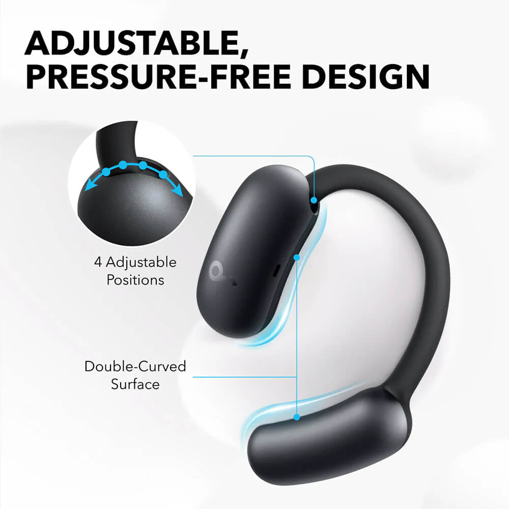 Handsfree Bluetooth Anker SoundCore AeroFit 2, TWS, Čierna A3874G11