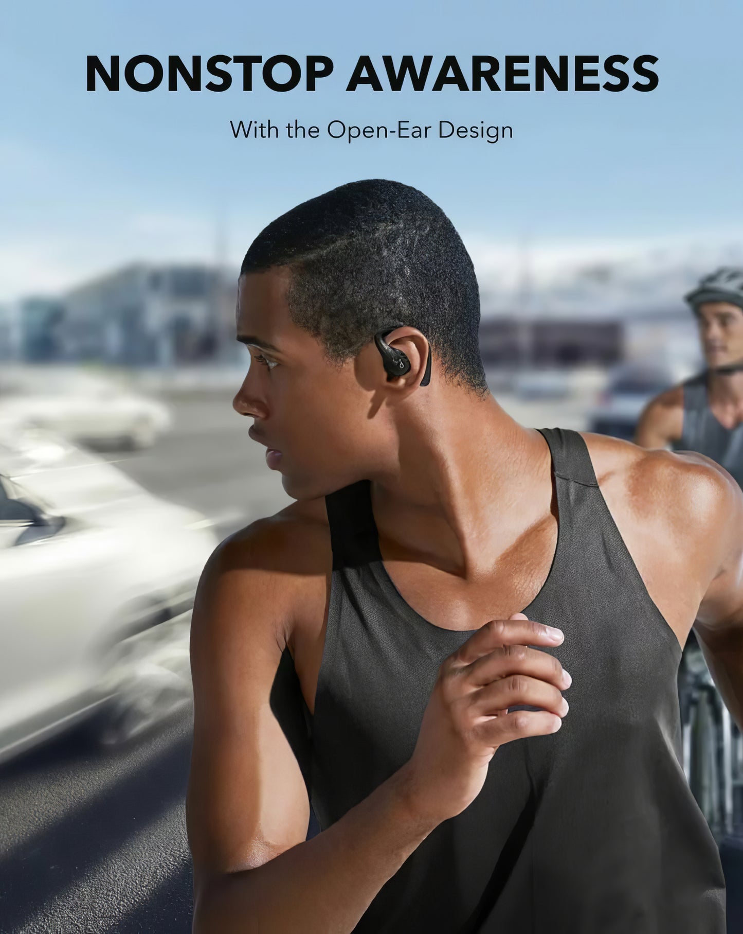 Handsfree Bluetooth Anker Soundcore AeroFit Pro, TWS, čierne A3871G11