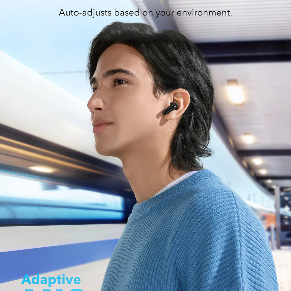Handsfree Bluetooth Anker SoundCore P40i, TWS, ANC, Biela A3955G21