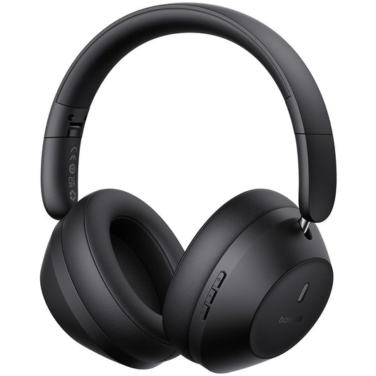 Handsfree Bluetooth Bluetooth Baseus Bass 30 Max, A2DP, čierna
