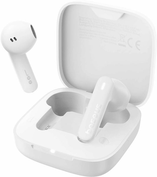 Handsfree Bluetooth Bluetooth Baseus Bowie E16, TWS, biela A00061900223-00