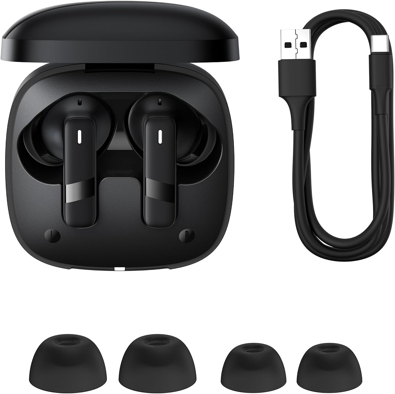 Handsfree Bluetooth Baseus Bowie E20, TWS, Čierna A00069700113-00