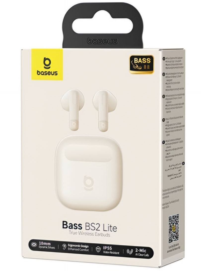Handsfree Bluetooth Baseus Bowie Bass BS2 Lite, TWS, Ružová A0010A07