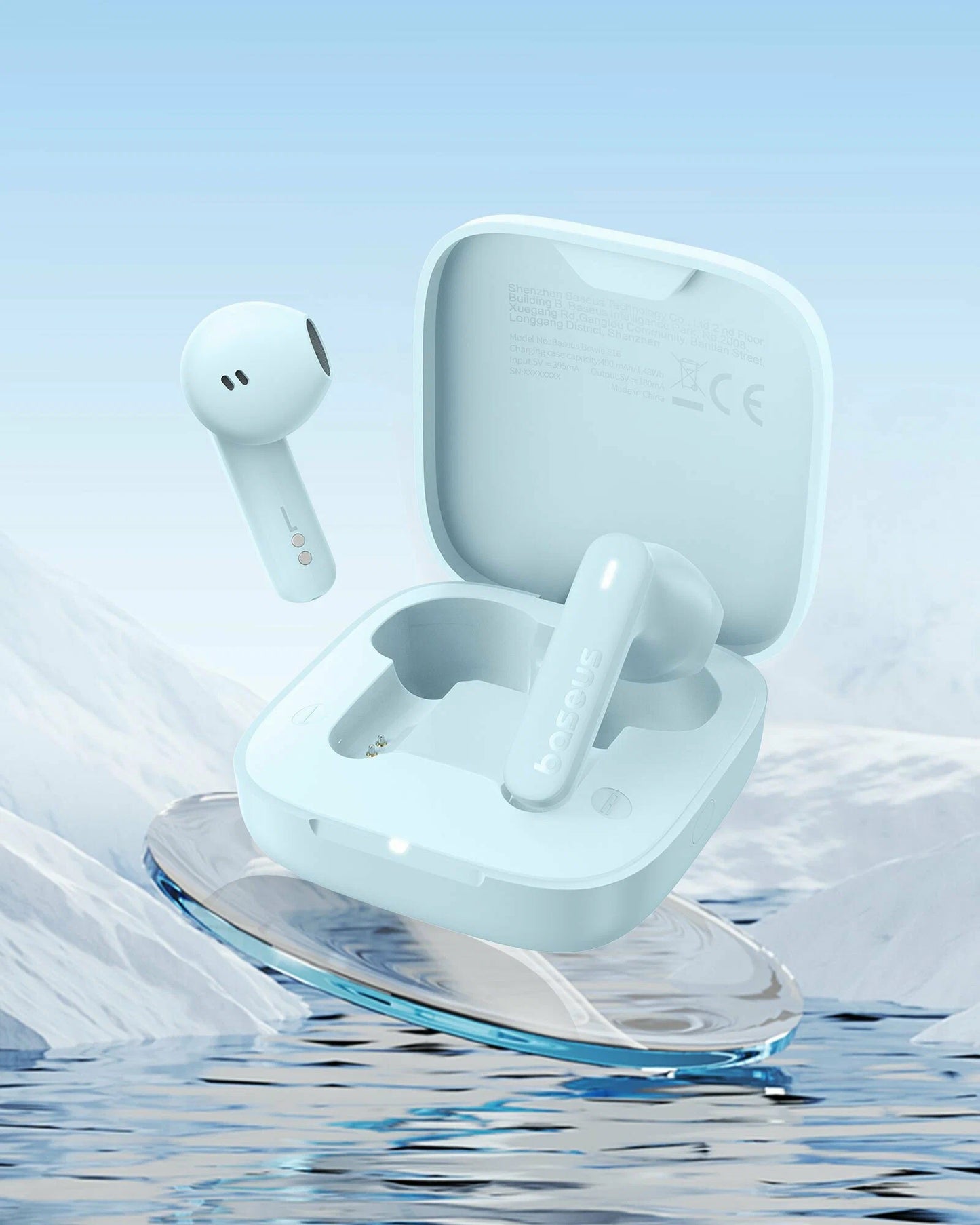 Handsfree Bluetooth Baseus Bowie E16, TWS, Modrá A00061900313-01