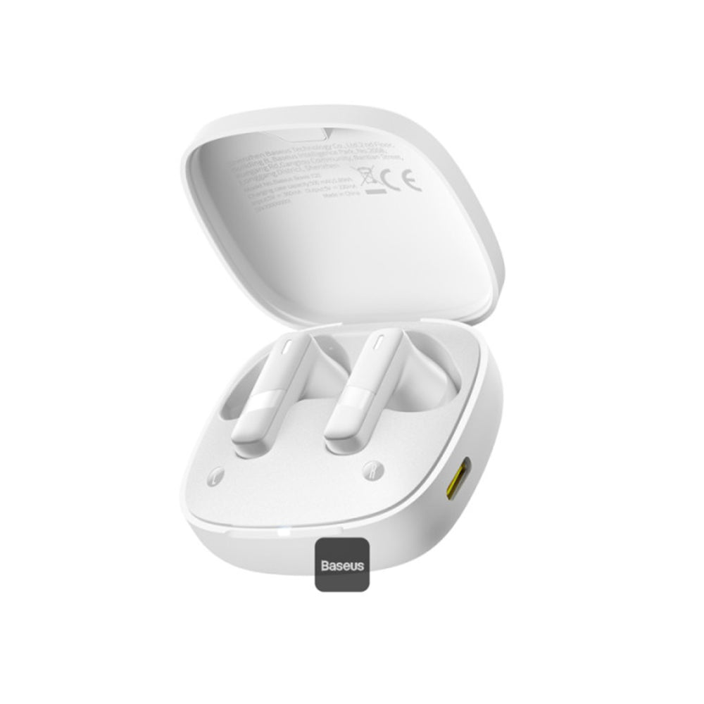 Handsfree Bluetooth Baseus Bowie E20, TWS, Biely A00069700223-00