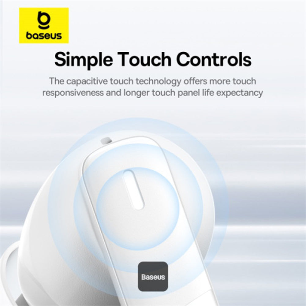 Handsfree Bluetooth Baseus Bowie E20, TWS, Biely A00069700223-00