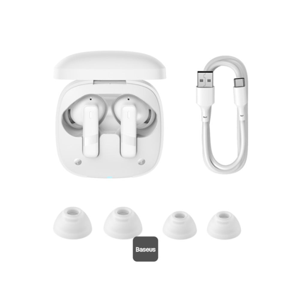 Handsfree Bluetooth Baseus Bowie E20, TWS, Biely A00069700223-00