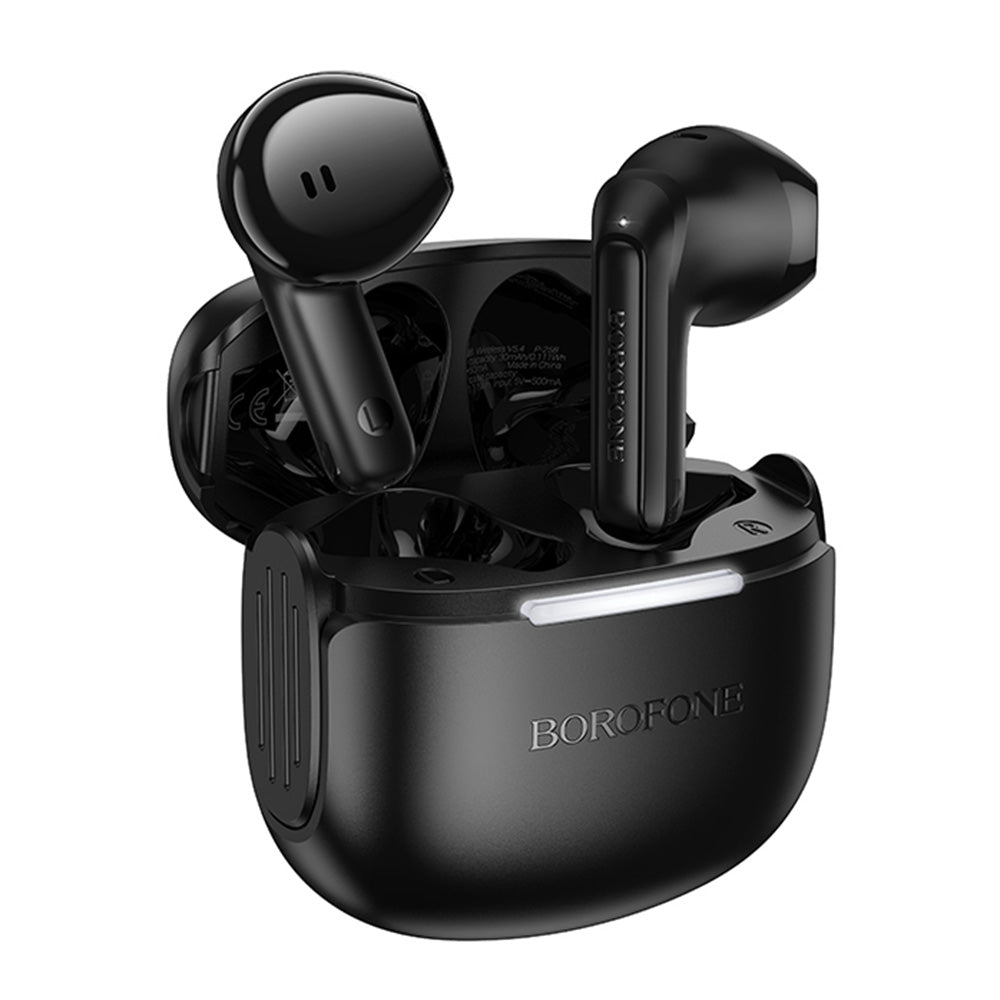 Handsfree Bluetooth Borofone FQ8 High, TWS, Čierna