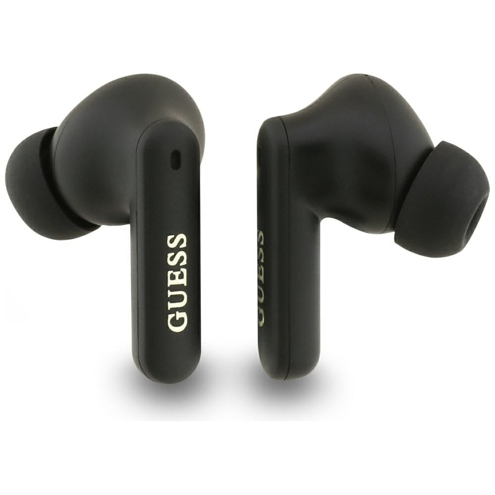 Handsfree Bluetooth Guess 4G Classic Metal Logo, TWS, Hnedá