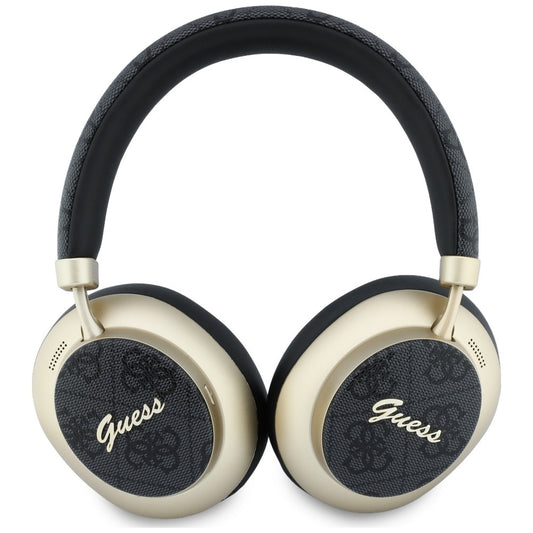 Handsfree Bluetooth Guess 4G Gold Script Metal, A2DP, Čierna