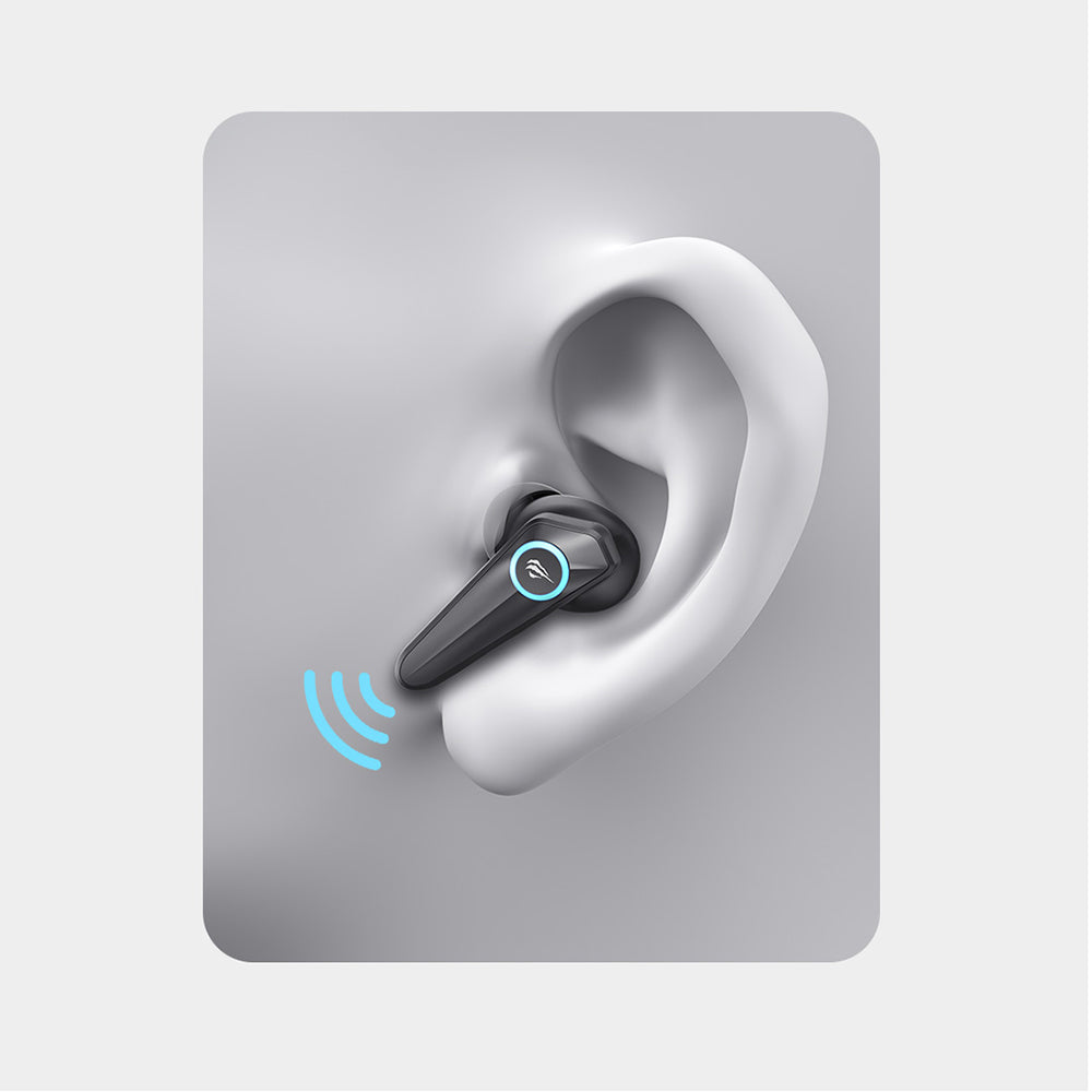 Handsfree Bluetooth HAVIT TW952 PRO RGB, TWS, Čierna