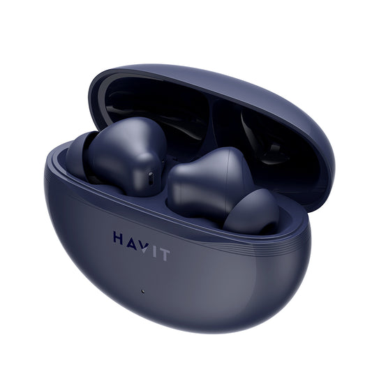Handsfree Bluetooth HAVIT TW986, TWS, Modrá