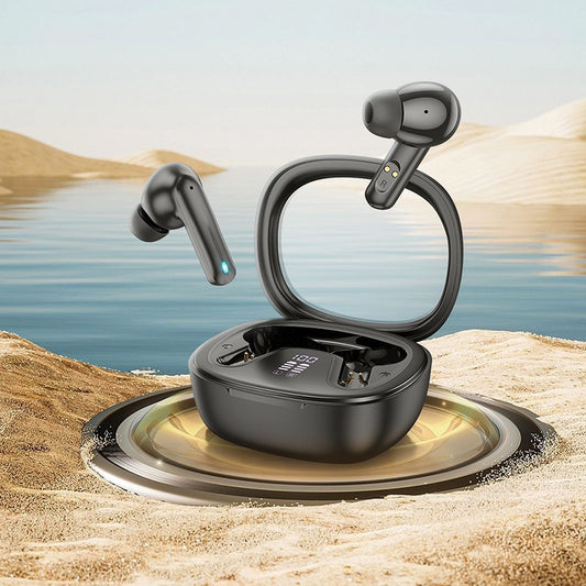 Handsfree Bluetooth HOCO Shadow EQ6, TWS, čierna