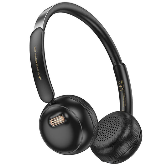 Handsfree Bluetooth HOCO W62, Čierna