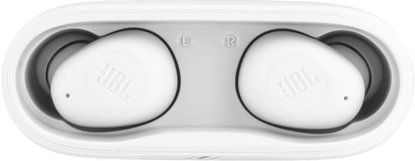 Handsfree Bluetooth JBL Wave Buds, TWS, biele JBLWBUDSWHT