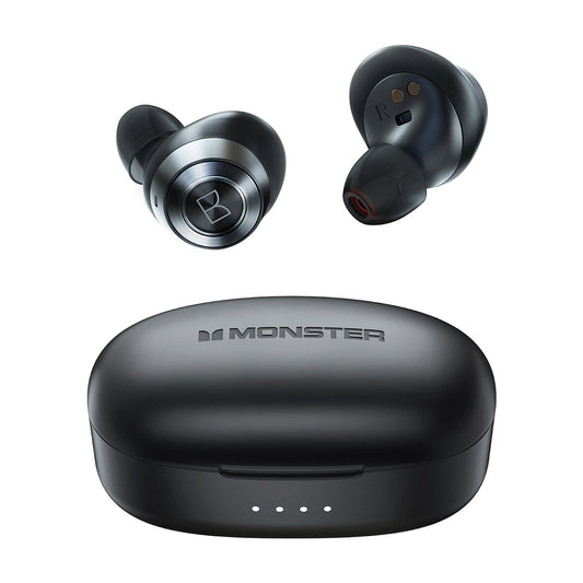 Handsfree Bluetooth Monster Achieve 100 AirLinks, TWS, Čierna
