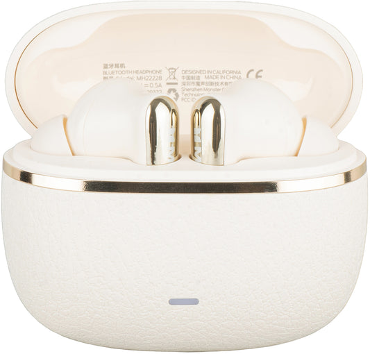 Handsfree Bluetooth Monster Clarity 200, TWS, ANC, Svetlo krémová