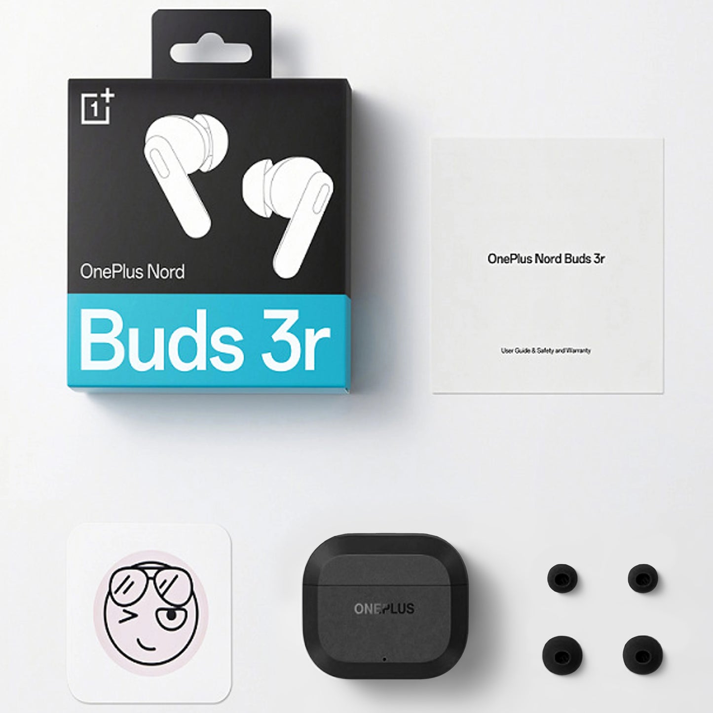 Handsfree Bluetooth OnePlus Nord Buds 3R, TWS, MultiPoint, Čierna 5481159039