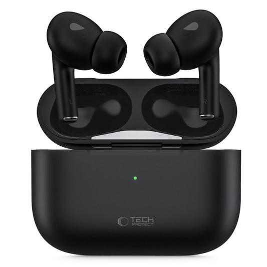 Handsfree Bluetooth Tech-Protect Ultraboost Pro, TWS, čierna