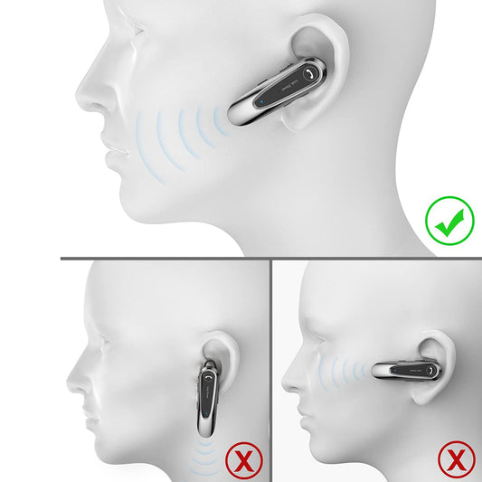 Handsfree Bluetooth Techsuit CB2 AirTalk, A2DP, Čierna