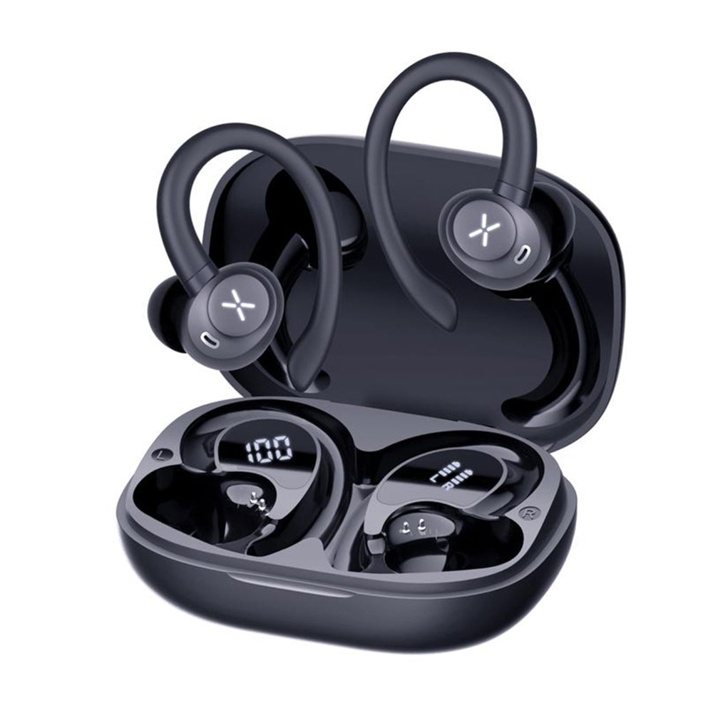 Handsfree Bluetooth Techsuit CW4 AirTune, TWS, Čierna