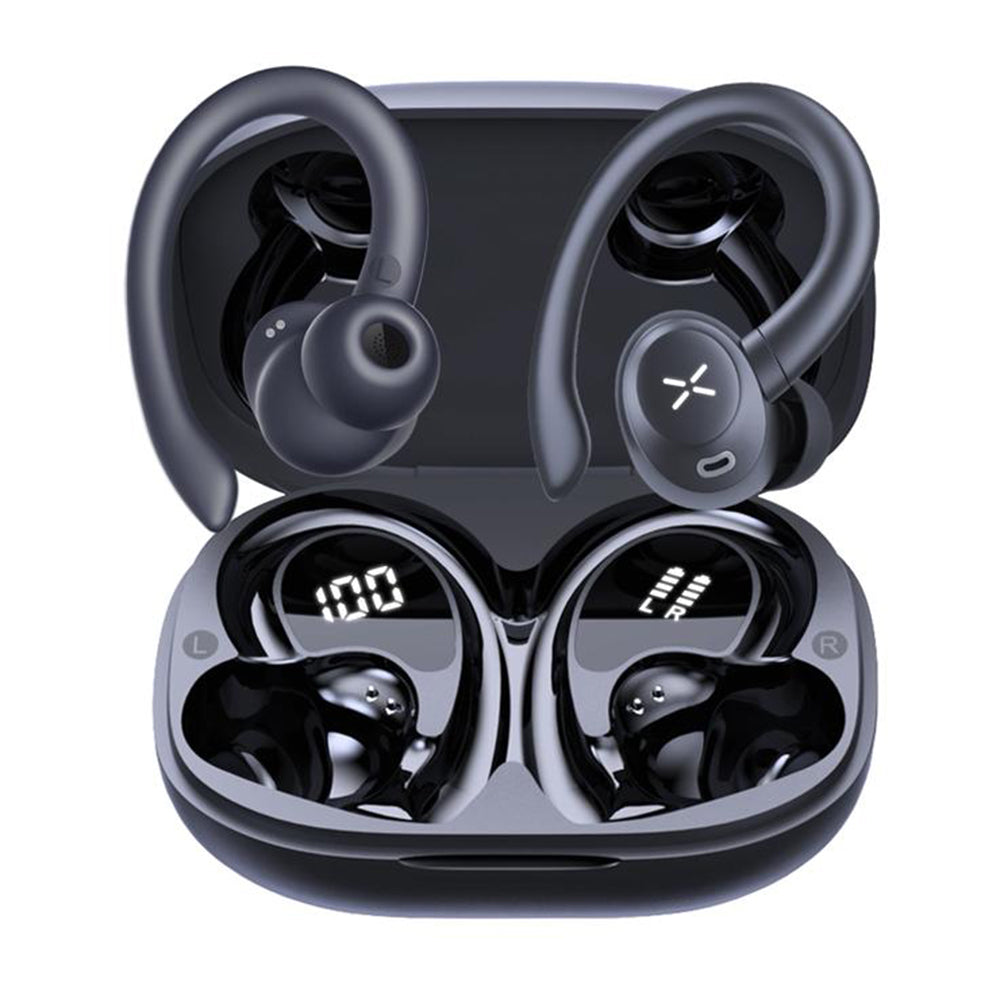 Handsfree Bluetooth Techsuit CW4 AirTune, TWS, Čierna
