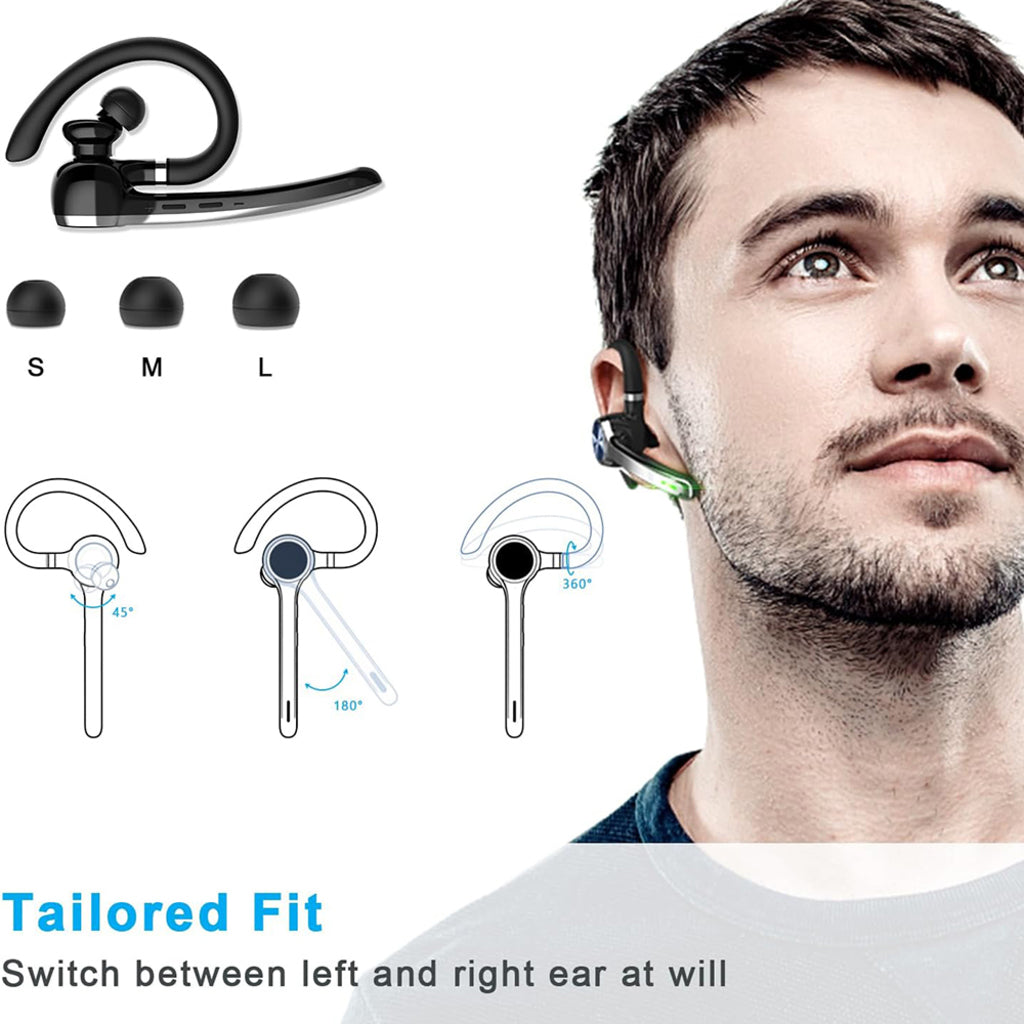 Handsfree Bluetooth Techsuit NeXound G7, MultiPoint, A2DP, Čierna