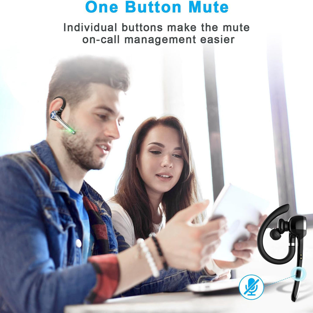 Handsfree Bluetooth Techsuit NeXound G7, MultiPoint, A2DP, Čierna