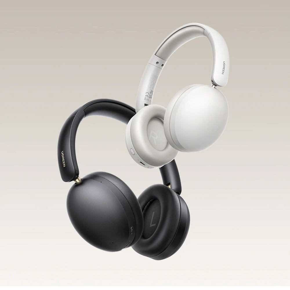 Handsfree Bluetooth UGREEN HiTune Max 2 HP205, MultiPoint, A2DP, ANC, Čierna