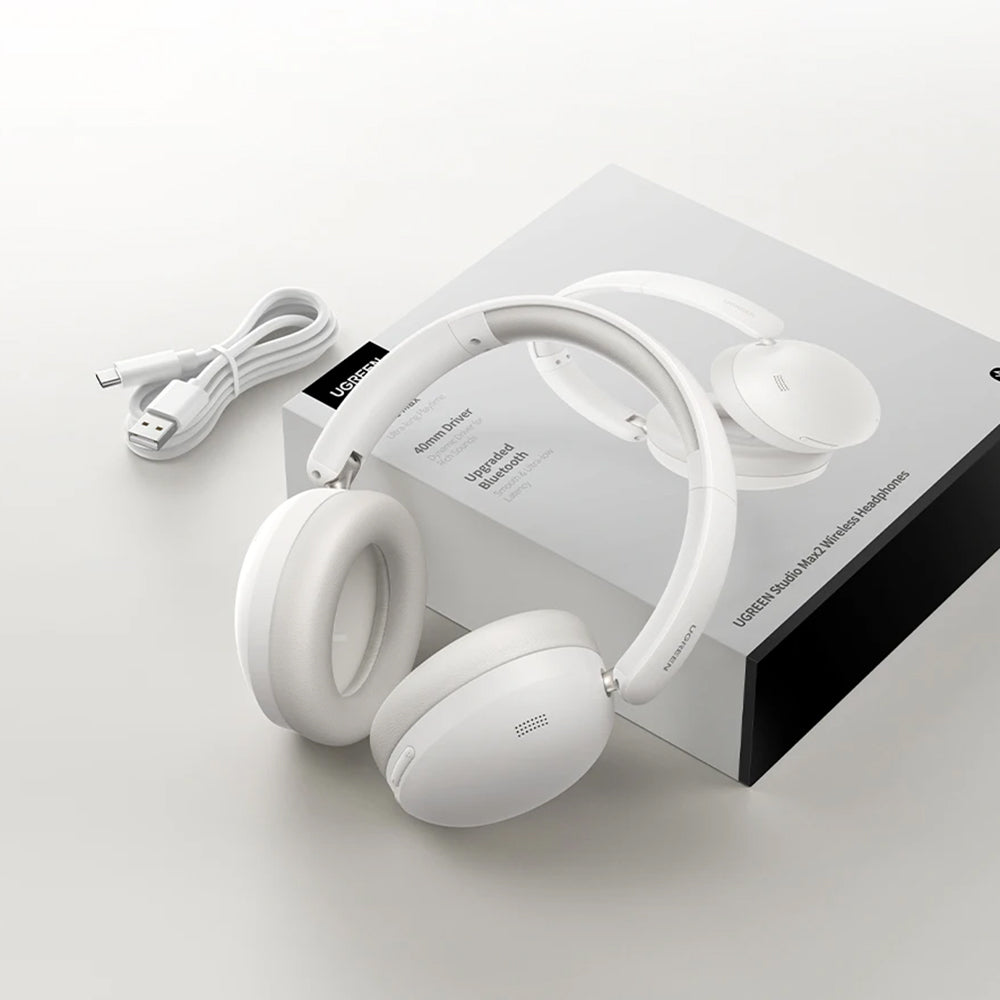 Handsfree Bluetooth UGREEN HiTune Max 2 HP205, MultiPoint, A2DP, ANC, Čierna