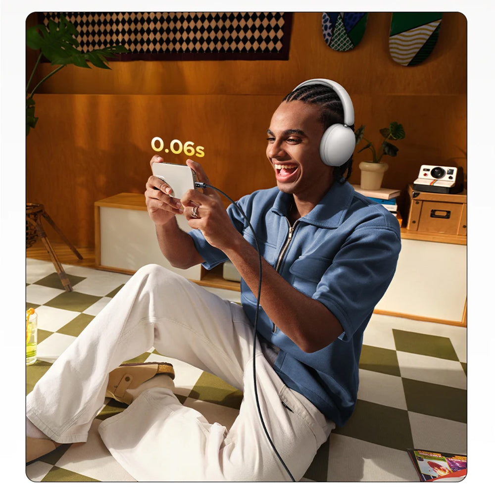 Handsfree Bluetooth UGREEN HiTune Max 2 HP205, MultiPoint, A2DP, ANC, Čierna