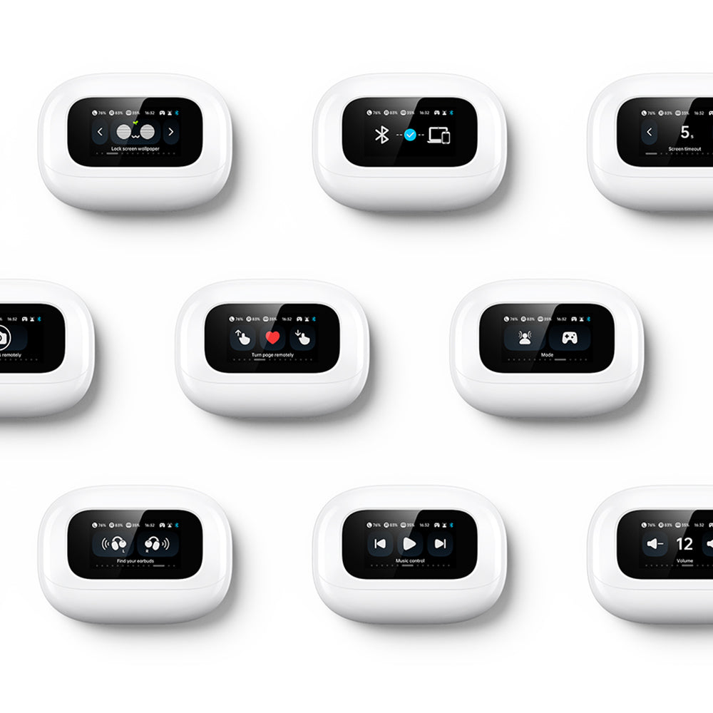 Handsfree Bluetooth UGREEN S6 ClipBuds Magic WS208, TWS, Biela