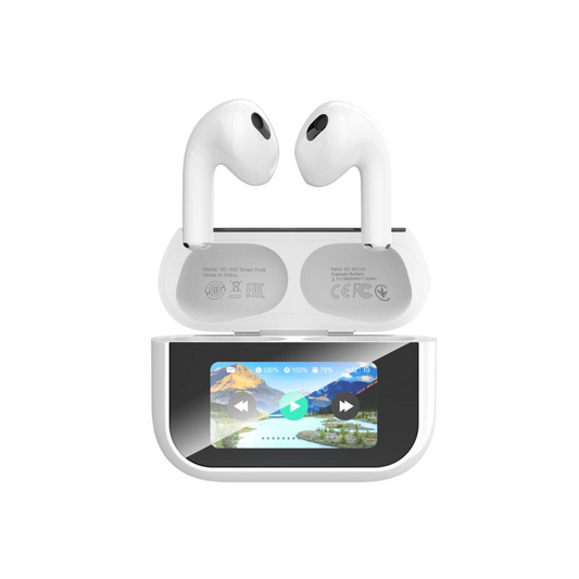 Bluetooth handsfree XO Design X47 4. generácie, TWS, biela