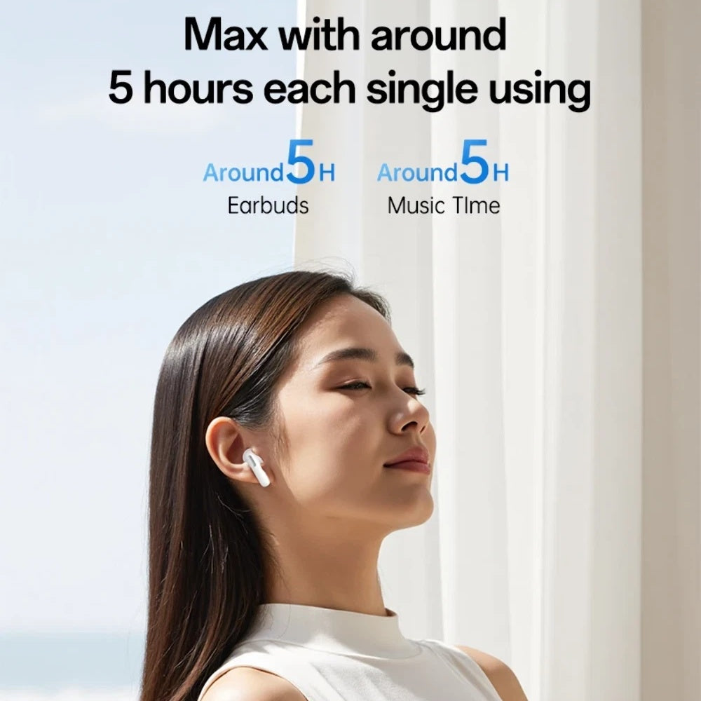 Handsfree Bluetooth Yesido TWS34, TWS, ANC, Biela