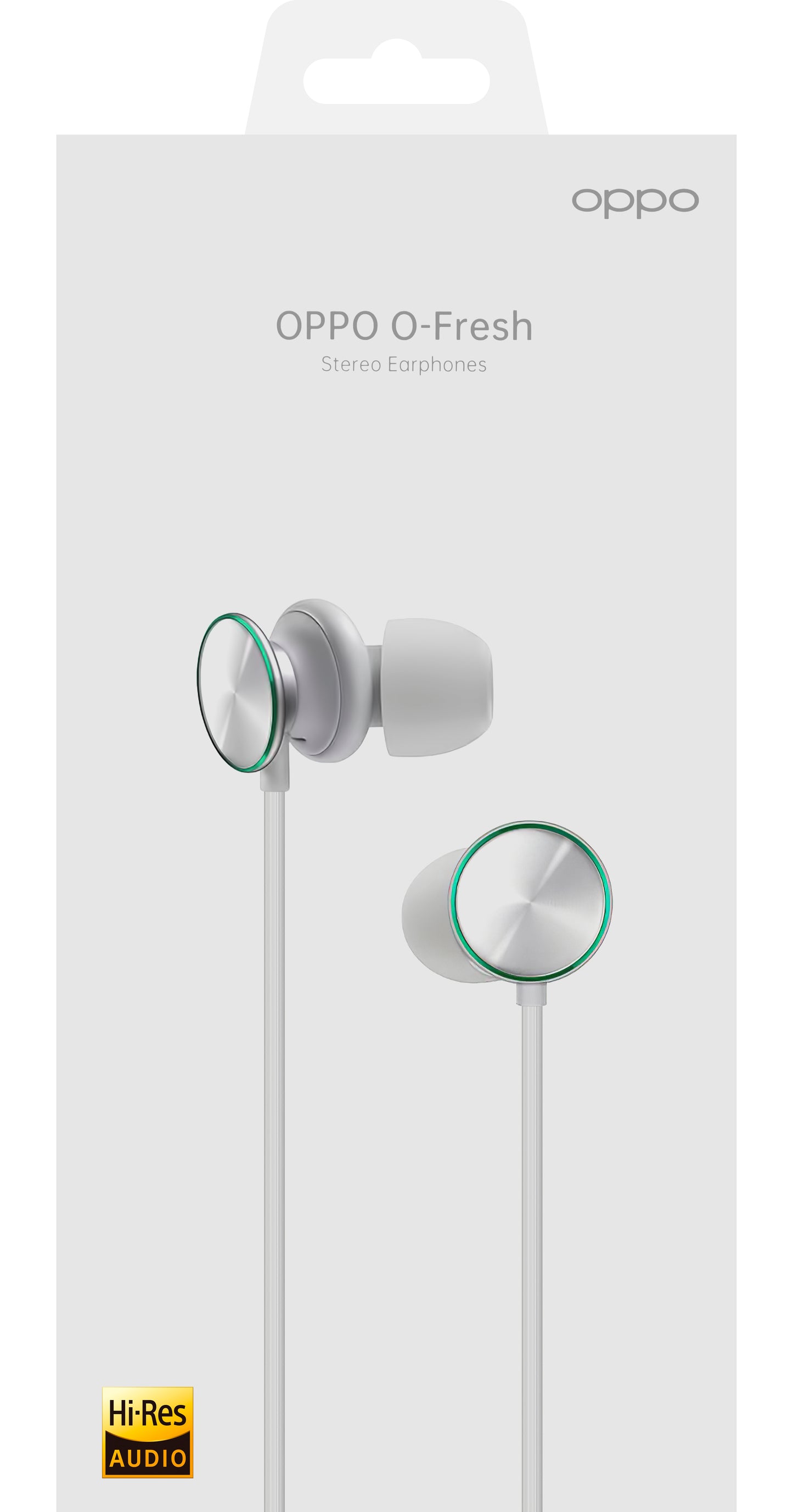 Handsfree 3,5 mm Oppo MH151, sivé