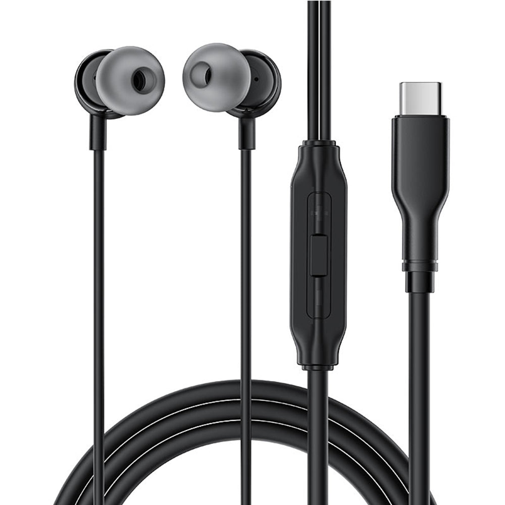 Handsfree USB-C Acefast L8, Čierna