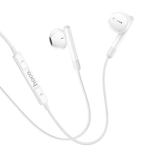 Handsfree USB-C HOCO M93, biele