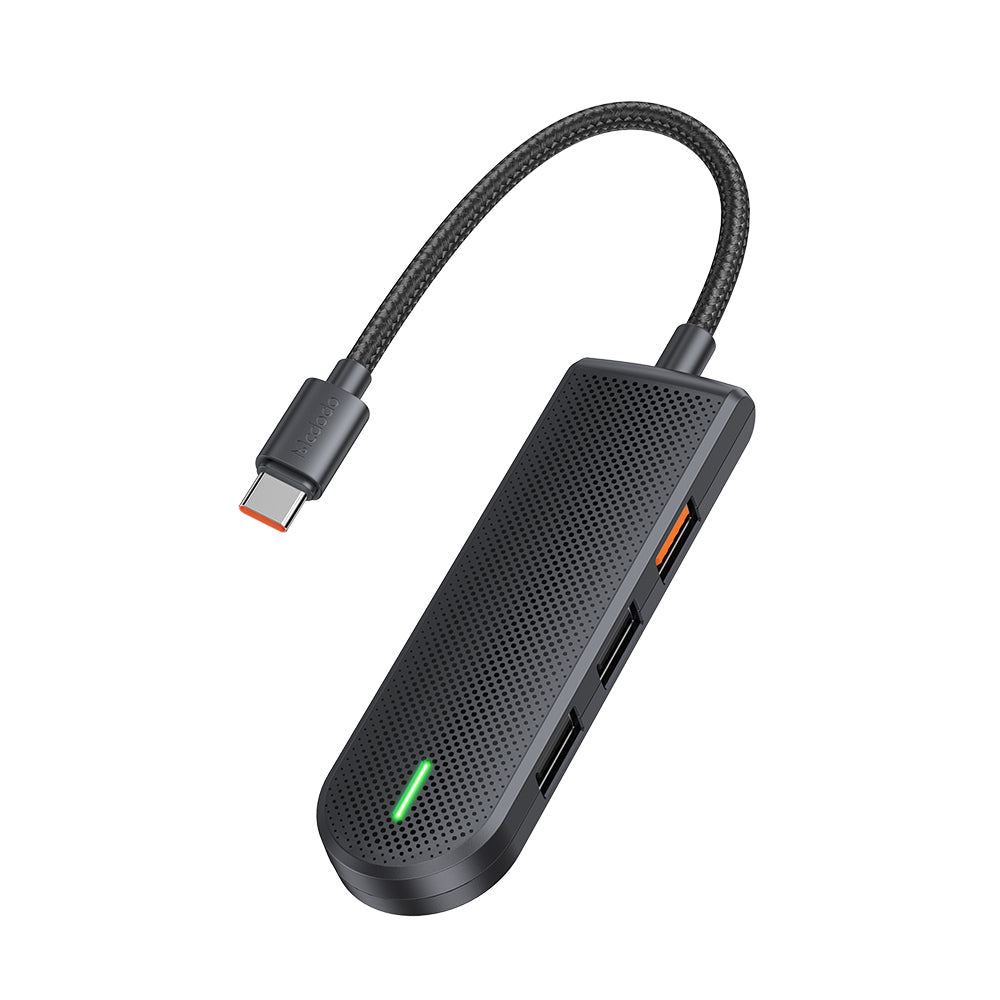 Hub USB-C McDodo HU-1430 Star, 5v1, Čierny