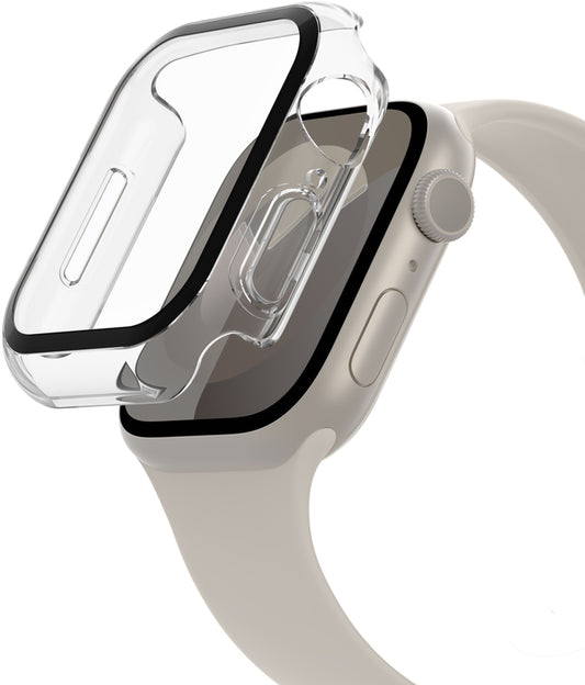 Obal Belkin ScreenForce TemperedCurve pre Apple Watch 40mm / 41mm Series, priehľadný OVG003zzCL