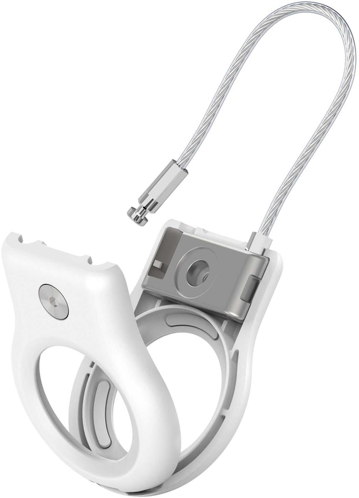 Obal Belkin Wire Cable pre Apple AirTag, biely MSC009btWH