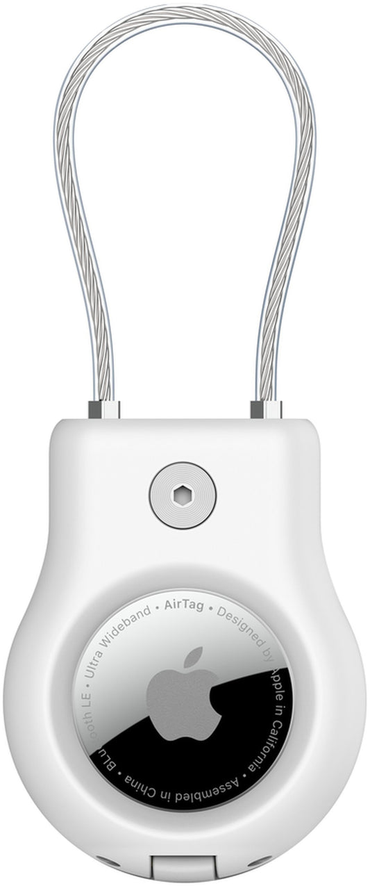 Obal Belkin Wire Cable pre Apple AirTag, biely MSC009btWH