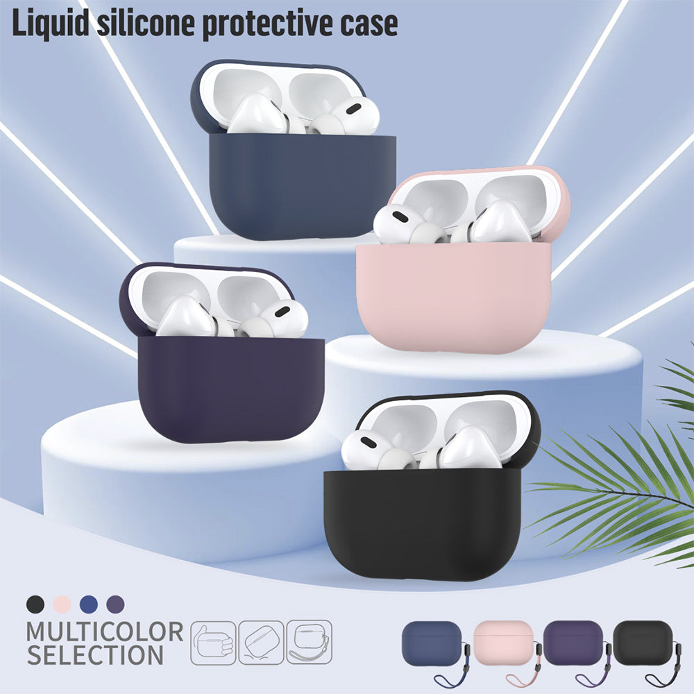 Obal Blueo Liquid pre Apple AirPods Pro 2, námornícka modrá